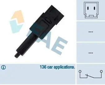 Датчик положения педали тормоза FAE 24495