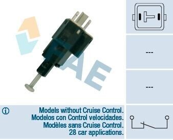 Датчик положения педали тормоза FAE 24505