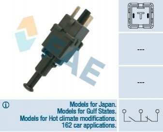 Выключатель фонаря сигнала тормоза FAE 24515 (фото 1)