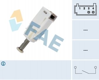 Выключатель, привод сцепления (Tempomat) FAE 24791