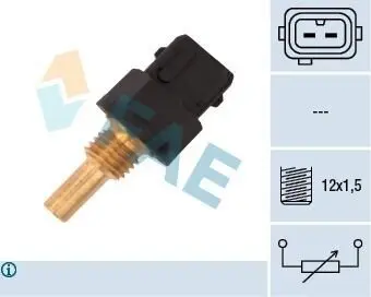 Датчик, температура охолоджувальної рідини FAE 33590
