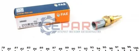 Термовимикач, вентилятор радіатора FAE 36660