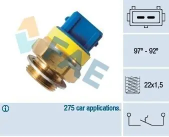 Датчик радиатора FAE 37580