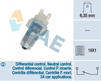 Вимикач фар заднього ходу FAE 41040 (фото 1)