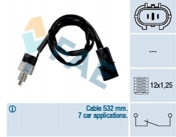 Вимикач фар заднього ходу FAE 41246 (фото 1)