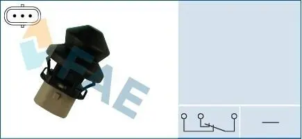 Перемикач дверей FORD GALAXY I SEAT ALHAMBRA, CORDOBA, CORDOBA VARIO, IBIZA II, INCA VW GOLF III, GOLF IV, POLO, POLO III, SHARAN, VENTO 10.91-03.10 FAE 67340
