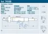 Свічка накалу HYUNDAI GALLOPER I, GALLOPER II, H-1, H-1 / STAREX, H100, MITSUBISHI COLT III, GALANT IV, L 300 / DELICA II, L 300 III, L200, PAJERO I, PAJERO II, PAJERO SPORT I 1.8D-4.2D 09.80- FAE (74169) зображення 1
