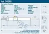 Свічка розжарювання Fiat Scudo 2.0D Multijet 07-/Ford Focus 2.0TDCi 04-12 FAE (74210) зображення 1