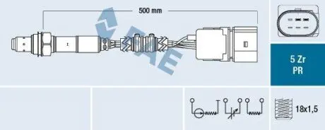 Кисневий датчик FAE 75038