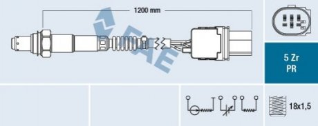 Автозапчасть FAE 75050