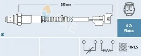 Кисневий датчик FAE 77604