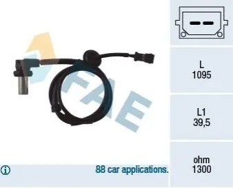 Автозапчасть FAE 78062