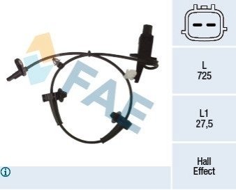 Датчик ABS FAE 78487 (фото 1)