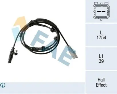Датчик АБС FAE 78517