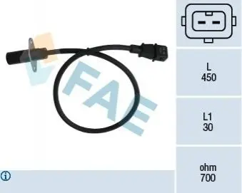 Імпульсний датчик, колінчатий вал FAE 79001