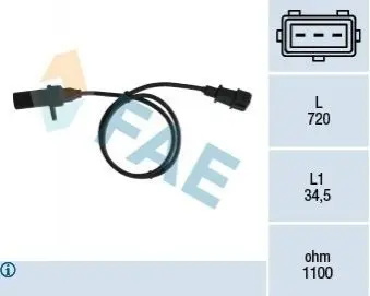 Датчик положення колінвалу Fiat Doblo 1.6 16V 01 FAE 79006