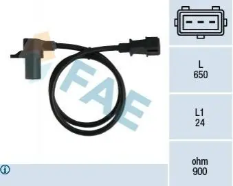 Датчик положення колінчатого валу Gaz Volga 2.3 07-10/UAZ 2206 2.7 11 FAE 79037