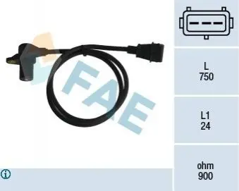 Імпульсний датчик, колінчатий вал FAE 79058