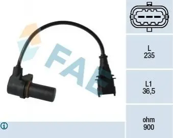 Датчик коленчатого вала FAE 79068