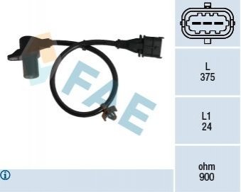 Датчик коленчатого вала FAE 79303