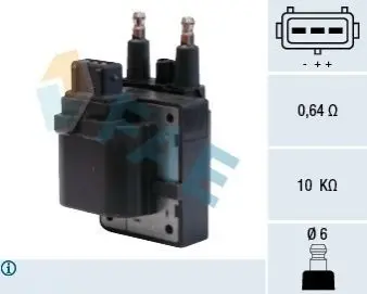Котушка запалювання Renault Laguna I/Volvo S40/V40 1.6-2.0 95-03 FAE 80220