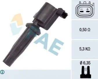 Котушка запалювання Ford Transit 2.3 06-14 FAE 80231