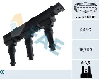 Катушка воспаления FAE 80259
