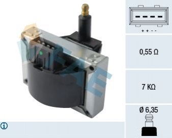 Котушка запалення - (597045, 96035284) FAE 80260