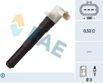 Котушка запалювання FAE 80266