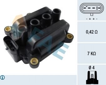 Котушка запалення FAE 80287