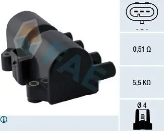 Катушка воспаления FAE 80317