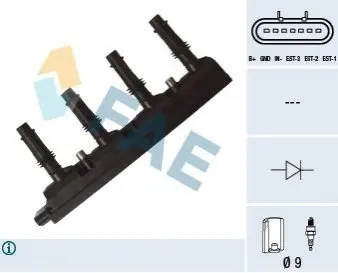 Автозапчасть FAE 80322