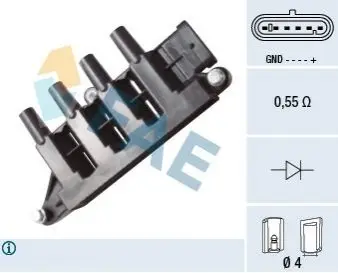 Автозапчасть FAE 80340