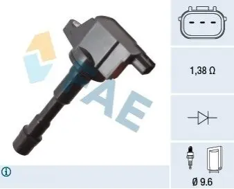 Автозапчасть FAE 80469
