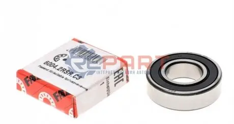 Подшипник шариковый FAG 6004.2RSR.C3 Купить в Украине