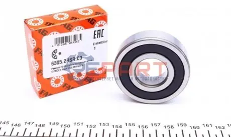 Фото 1 — Подшипник (25x62x17) FAG (63052RSRC3) Фото Подшипник (25x62x17) FAG (63052RSRC3) зображення 1