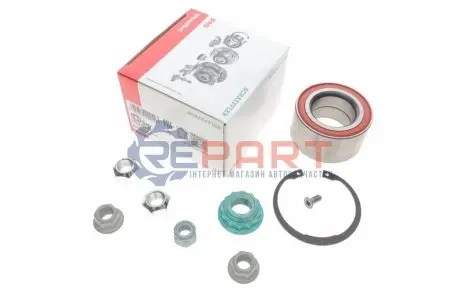 (к-кт) Подшипник ступицы (передней) VW Golf/Passat 1.9-2.8 88-97 (40х72.06х37) FAG 713610040