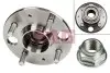 Комплект підшипника колеса задн (із ABS) HONDA CIVIC V, CIVIC VI, CONCERTO, CRX III 1.4-2.0D 08.89-03.01 FAG (713617110) зображення 1