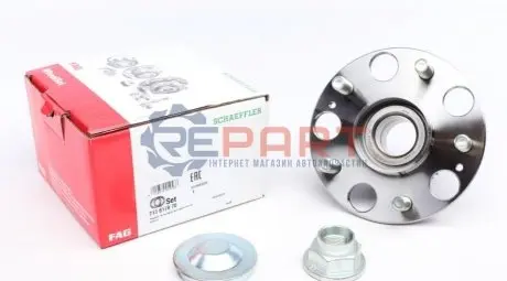 Фото Підшипник маточини (задньої) Honda Accord VII 02- FAG (713617870) зображення 1