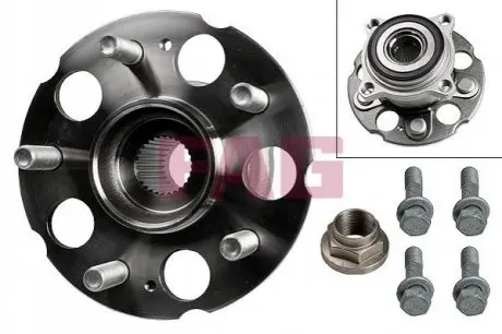 Комплект підшипника колеса задн HONDA CR-V III 2.0/2.2D/2.4 06.06-12.12 FAG 713617900