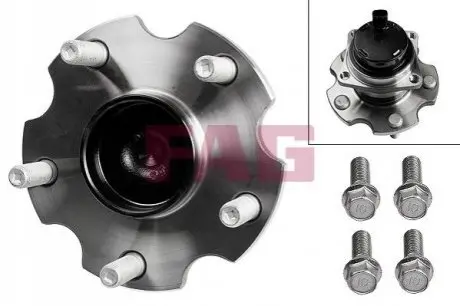 Комплект підшипника колеса задн TOYOTA AVENSIS 2.2D 07.05-11.08 FAG 713618840
