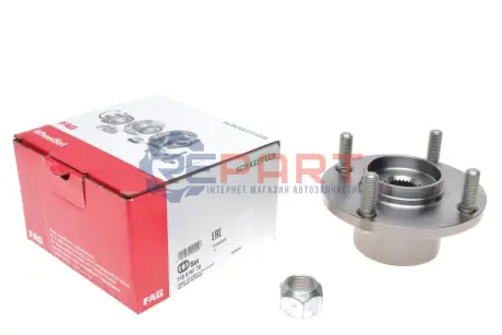 Підшипник маточини (передньої) Mitsubishi Colt 04-12/Smart Forfour 02-06 (+ABS) FAG 713619770 Купити в Україні