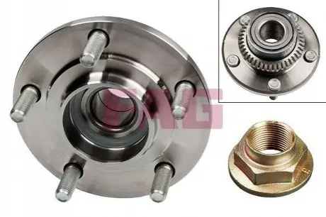 Комплект підшипника колеса задн MITSUBISHI SPACE, SPACE RUNNER 2.0/2.4 10.98-12.04 FAG 713619830