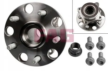 Комплект підшипника колеса задн LEXUS IS C, IS II 2.2D-5.0 08.05-06.15 FAG 713621190