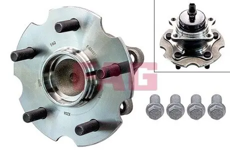Підшипник маточини (задньої) Lexus NX 14-/Toyota RAV 4 2.0-2.5D 08-18 (+ABS) FAG 713 6217 00 Купити в Україні