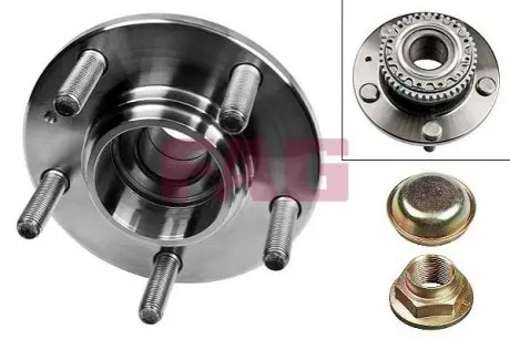 Комплект підшипника колеса задн HYUNDAI COUPE II 1.6/2.0/2.7 01.01-08.09 FAG 713626650