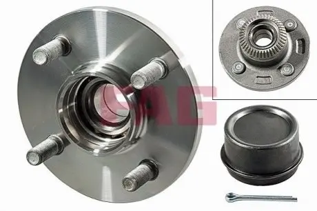 Комплект підшипника колеса задн NISSAN MICRA II 1.0-1.5D 08.92-02.03 FAG 713633020