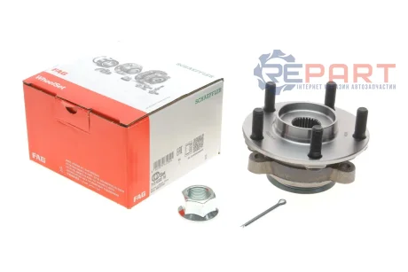 Подшипник ступицы (передней) Nissan Pulsar 14- FAG 713 6332 10