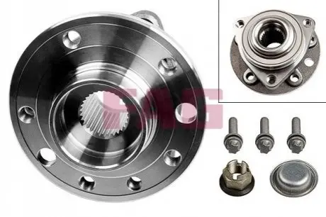 Комплект підшипника колеса передн SAAB 9-5 1.9D-3.0D 09.97-12.09 FAG 713665300
