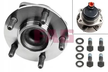 Комплект підшипника колеса задн CHRYSLER VOYAGER IV 2.4-3.8 02.00-12.08 FAG 713670210